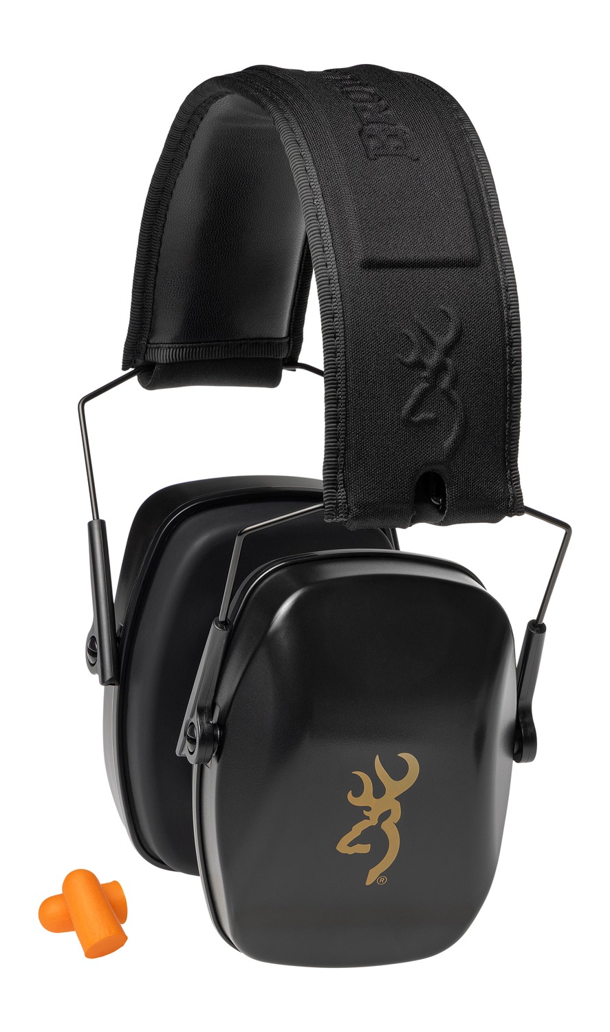 BROWNING BUCKMARK III HEARING PROTECTOR FLDBL NRR 27DB BLACK