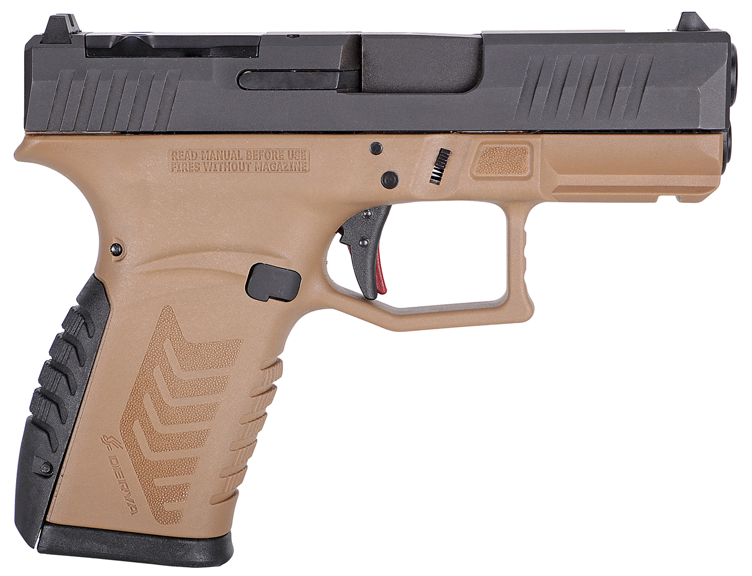 DERYA DY9Z.TTFDE.TR DY9Z 9MM 15R OR FDE/BLK