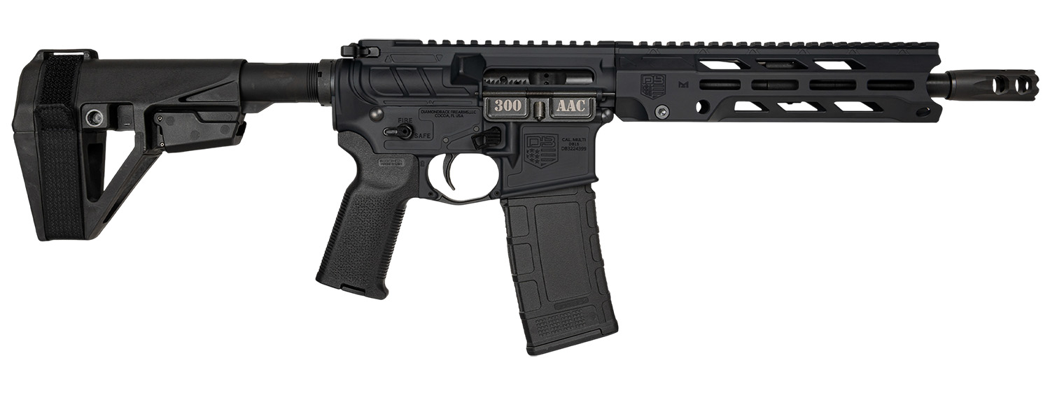 Diamondback Firearms Obsidian DB15 Pistol 300 AAC Blackout - view 3