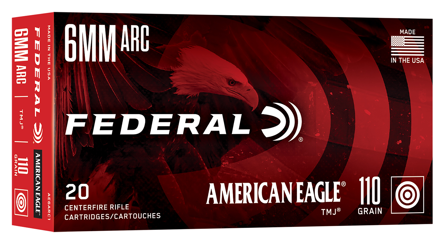 Federal Ammunition FDR 6MM ARC 110GR AE TMJ 20RD 6mm ARC - P view 3
