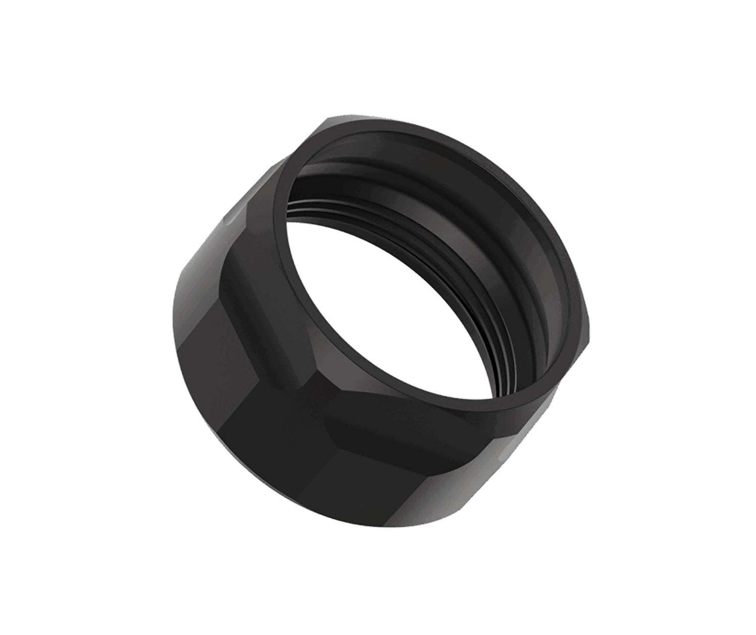 Liberty Precision Machine LPM-2021 Thread Protector Fits Stainless Steel Nitride Black