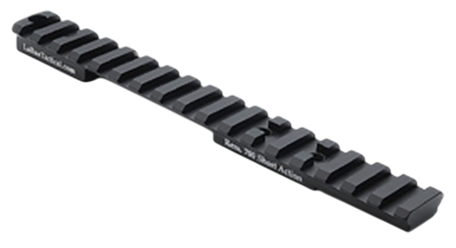 Larue Tactical LT113S20MOA Top Rail Black Fits Remington 700 Short Action 20 MOA