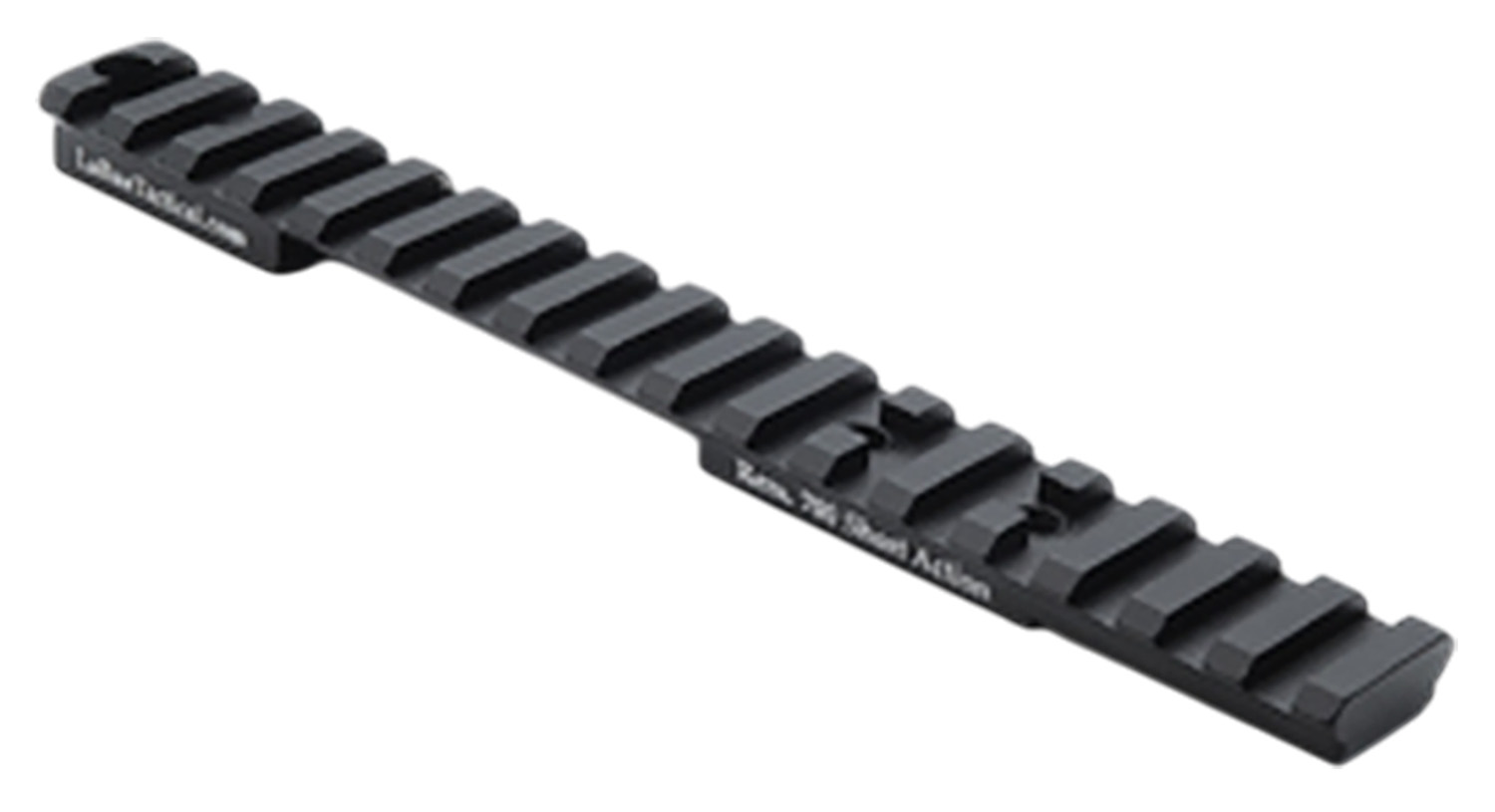 Larue Tactical LT113L20MOA Top Rail Black Fits Remington 700 Long Action 20 MOA