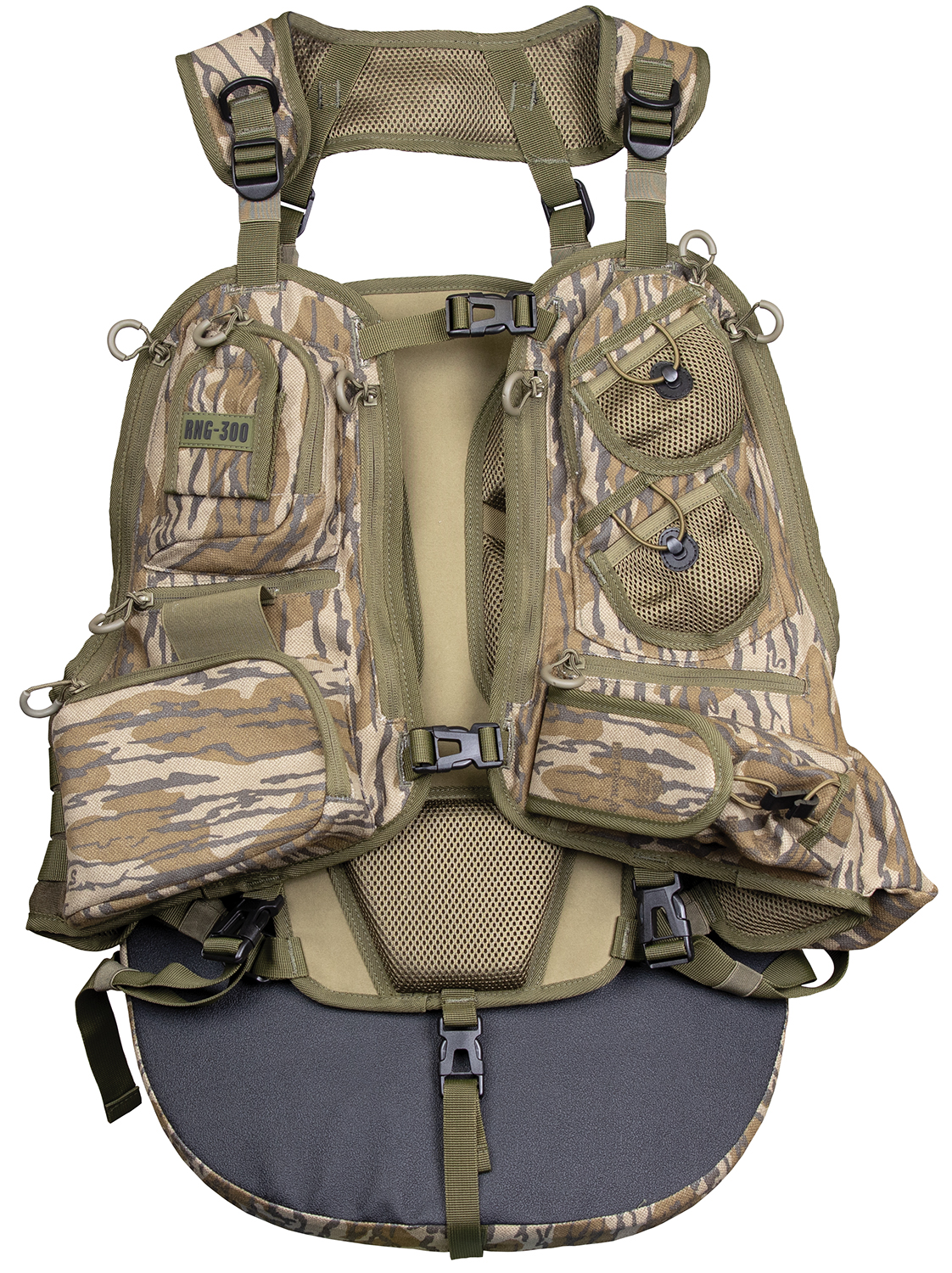 Knight & Hale Run N' Gun 300 Turkey Vest Mossy Oak Bottomland