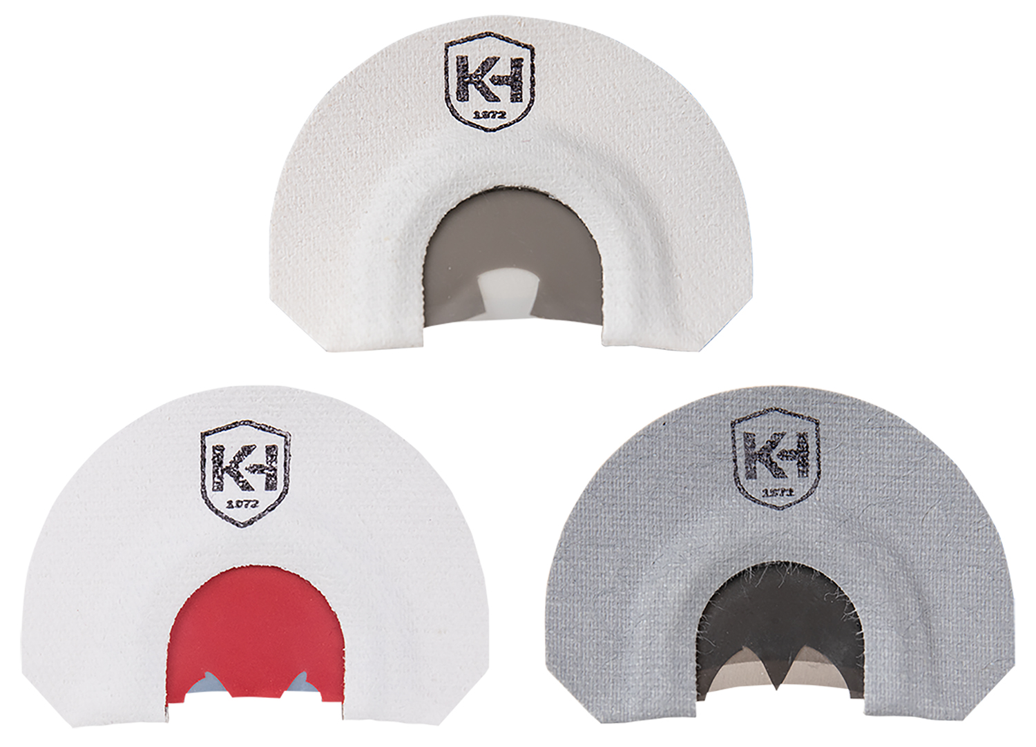Knight and Hale Smoke Show Mouth Turkey Call 3 pk. Barbers, Ghost & Batwing Cut
