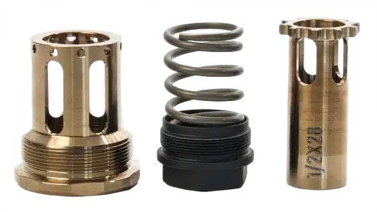 Jk Armament JK155HPM587X28 HUB Piston Mount 45Cal/10mm Fits .578"x28 Aluminum/Stainless Steel Raw