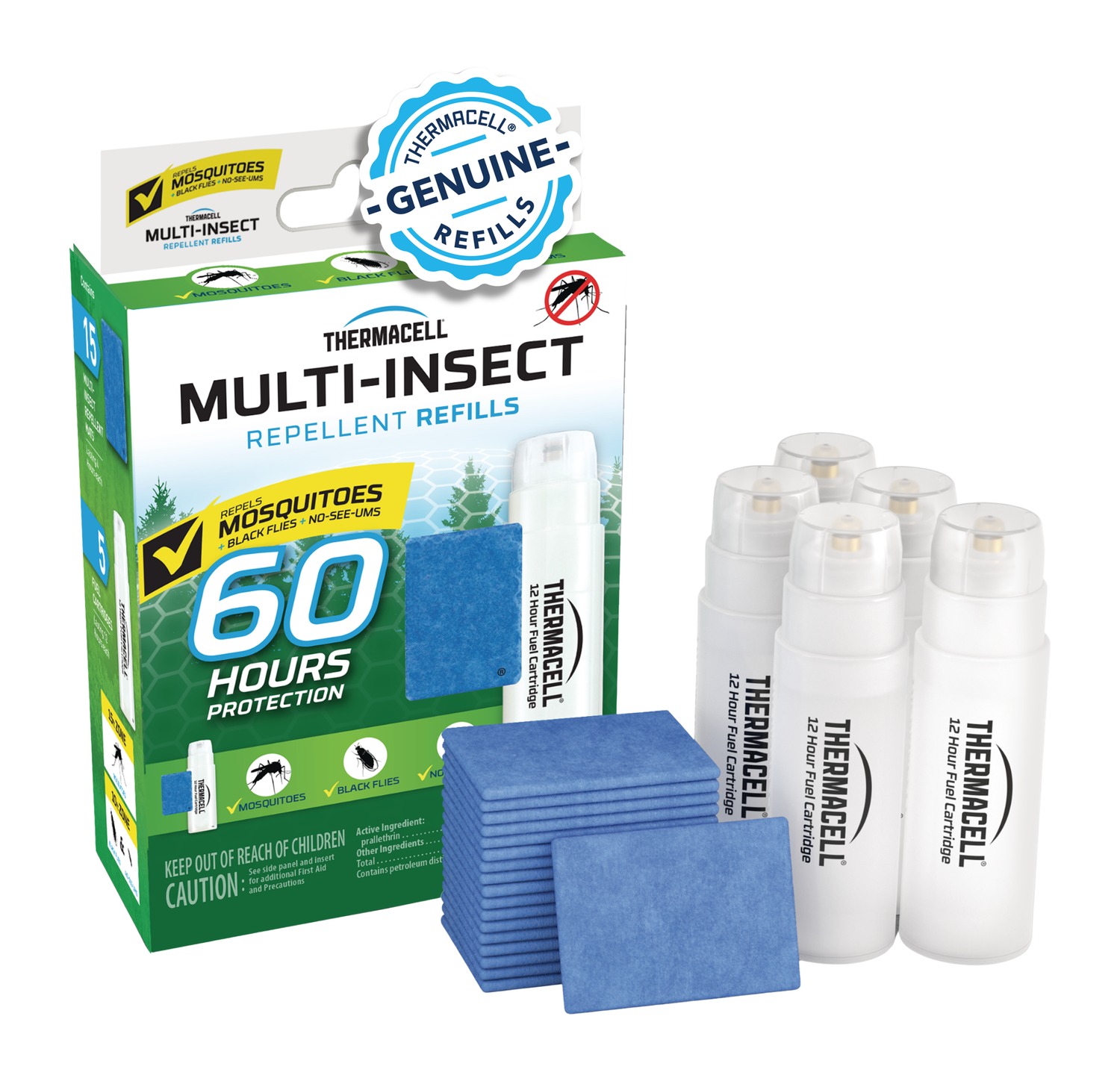 THER MI5 MULTI-INSECT REPELLENT REFILL 60HR