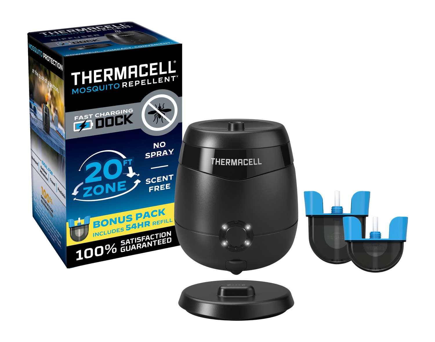 THER E65X RECHARGEABLE MOS REP W/DOCK STATN