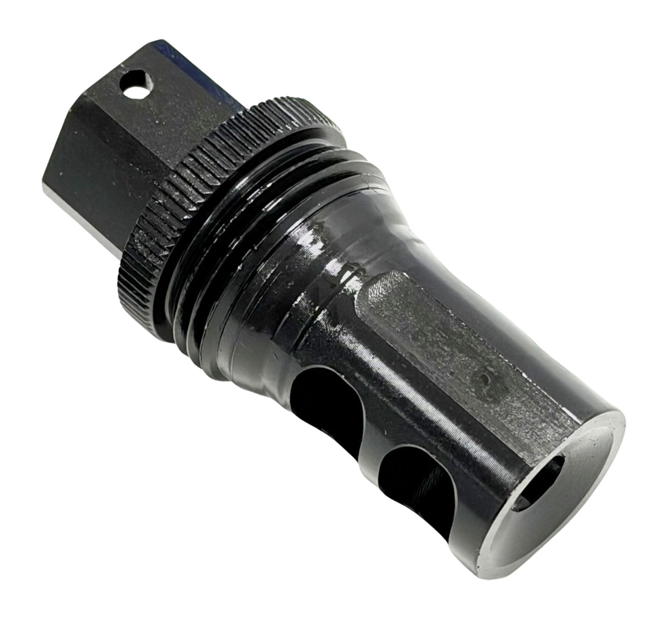 IWI - Israel Weapon Industries LH QD Muzzle Brake - Jimmy's view 2
