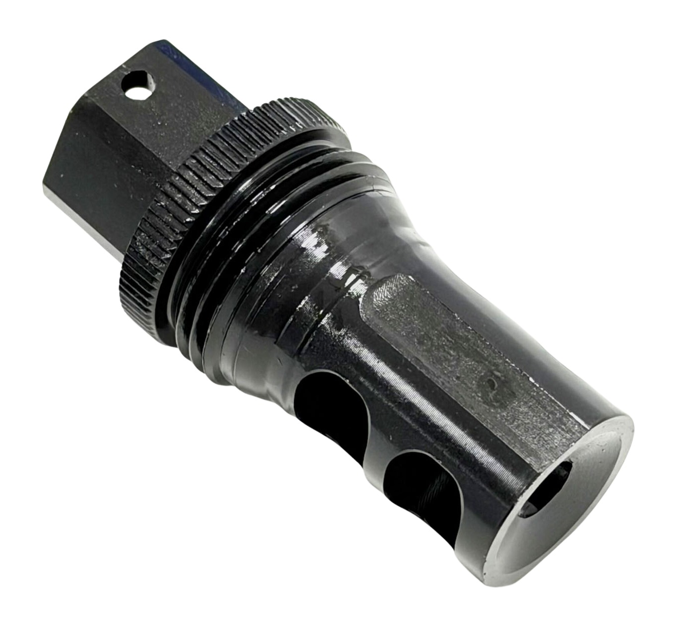 IWI - Israel Weapon Industries LH QD Muzzle Brake - Jimmy's view 3