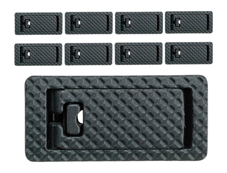 FAB FX-MALC1B LOCKING RAIL COVER SLIM 9PACK