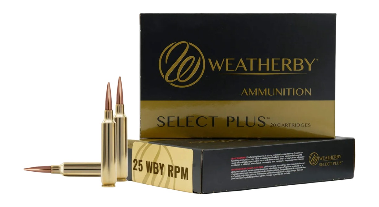 WTHBY M25RPM107HCB 25WBY RPM 107G HAMMR CUST 20/10
