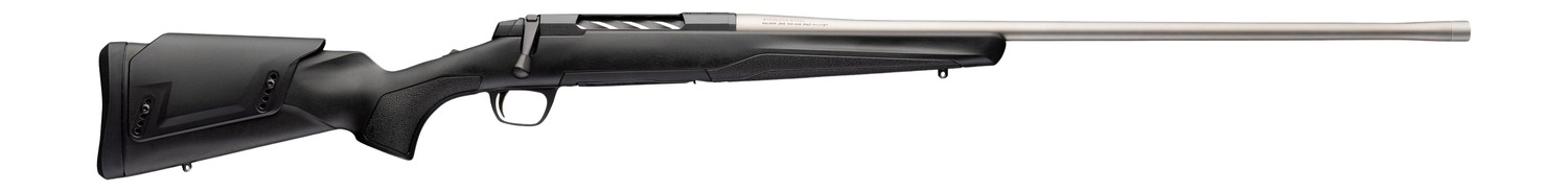 Browning 036118229 X-Bolt 2 Western Hunter Special Full Size 300 Win Mag 3+1 26" Matte Stainless Threaded Barrel, Matte Stainless Steel Drilled & Tapped Receiver, Black Adj Comb Synthetic, Stock Right