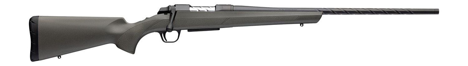 Browning 035851282 AB3 Pro Full Size 6.5 Creedmoor 4+1 22" Matte Blued Spiral Fluted Threaded Barrel, Matte Blued Steel Drilled & Tapped Receiver, Gray/Green Fixed Synthetic Stock, Right Hand