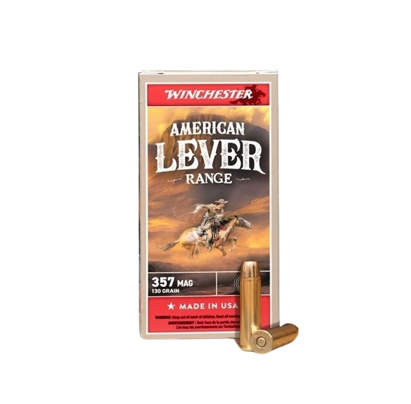 WIN W357AL 357MAG 30GR FMJ AM LEV MAWI 50/10