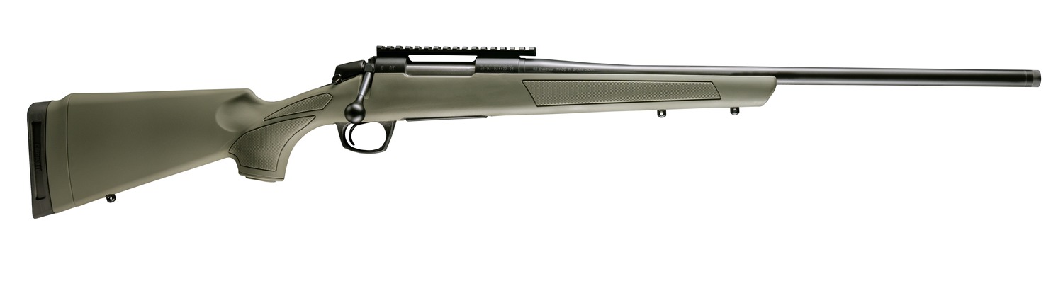 CVA CR3901G Cascade 6.5 Creedmoor 4+1 22" Graphite Black Cerakote Steel Threaded Barrel & Receiver w/Picatinny Rail, OD Green Adj LOP Synthetic Stock