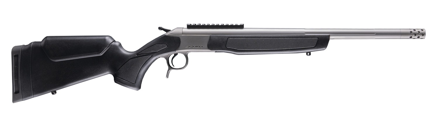 CVA CR4437S Cascade Takedown 308 Win 1rd 20" Matte Stainless Steel Threaded Barrel & Receiver w/Picatinny Rail, Black Synthetic Stock