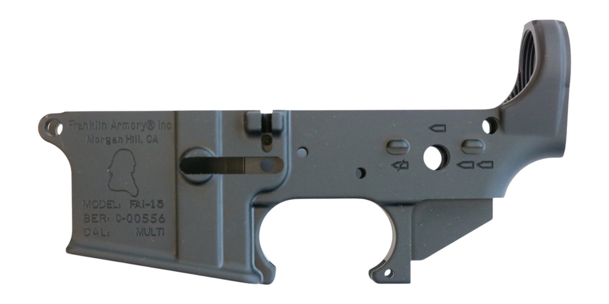 Franklin Armory FAI-15 Stripped Lower Multi - Jimmy's Creek view 2