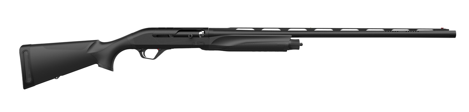 Retay USA ACEPAL28 Ace Paloma 12 Gauge Semi-Auto 3" 3+1 28" Black Deep Bore Barrel, Black Aluminum Drilled & Tapped Slopeback Receiver, Fixed Black Synthetic Stock