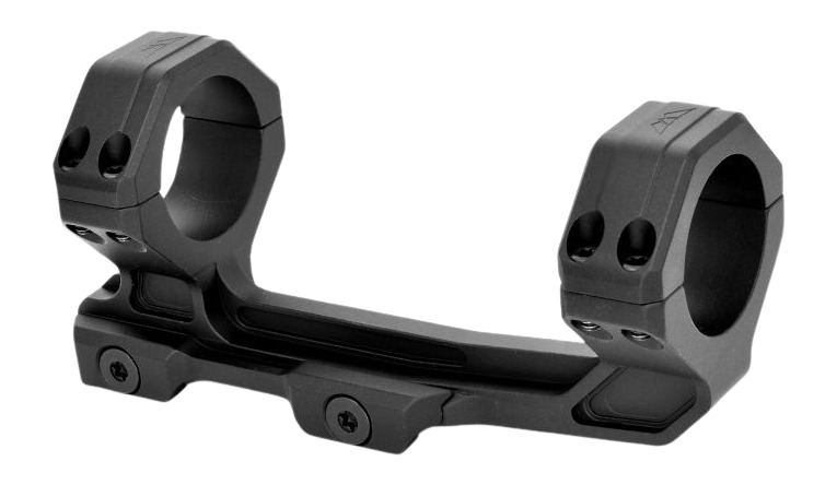 Warne Max Lite MSR Scope Mount 1 inch MSR Height Black