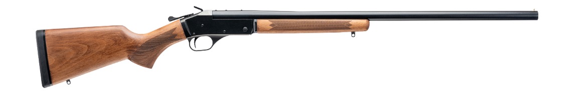 JTS Shotgun J020SSAW028 Lonestrike Full Size 20 Gauge Break Open 3" 1rd 28" Blued Steel Single Shot Barrel, Blued Steel Drilled & Tapped Receiver, Fixed Hardwood Stock, Rem Choke