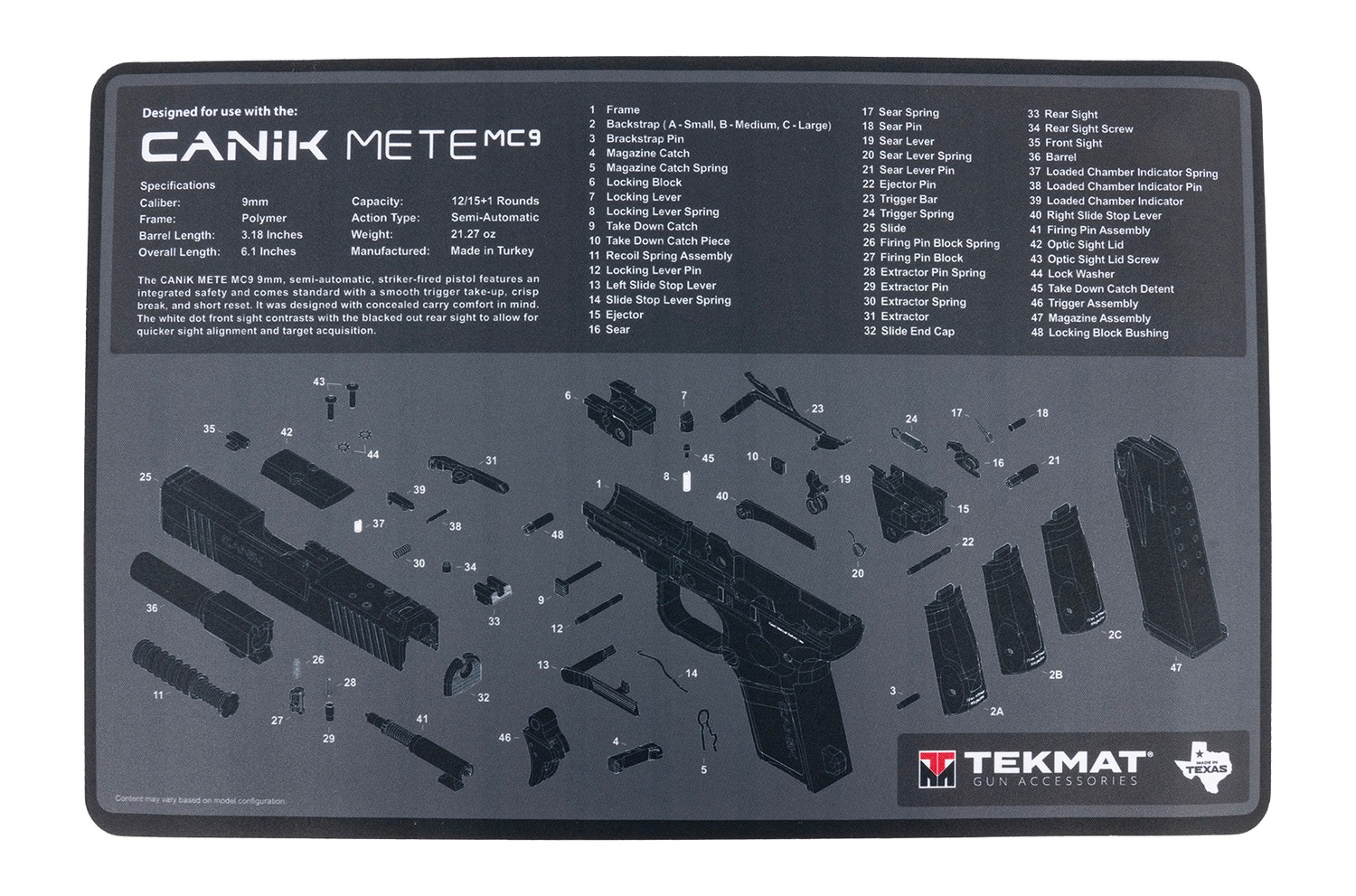 BECK TEK, LLC (TEKMAT) - Jimmy's Creek Firearms view 2