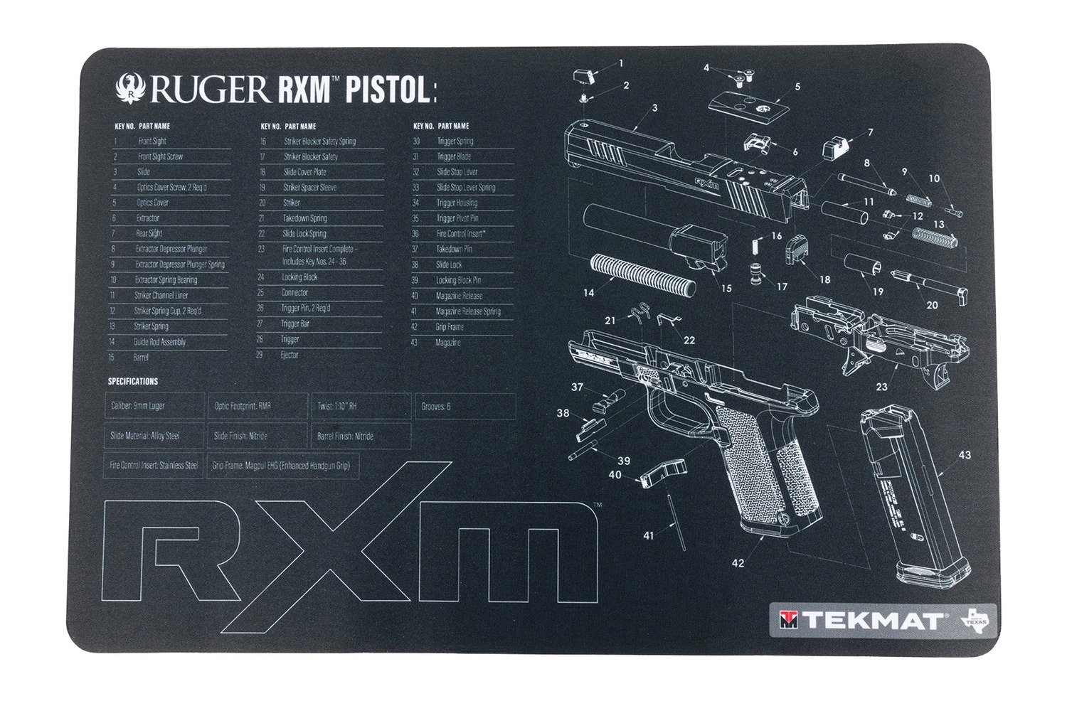 BECK TEK, LLC (TEKMAT) - Jimmy's Creek Firearms view 2