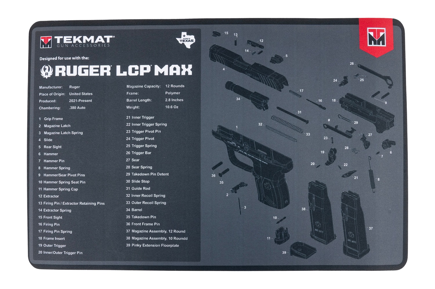 BECK TEK, LLC (TEKMAT) - Jimmy's Creek Firearms view 2