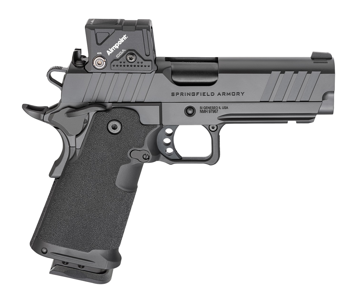 Springfield Armory PH9117COA 1911 DS Prodigy 9mm Luger 15+1 4.25" Match Grade Barrel Carbon Steel Frame w/Accessory Rail & Beavertail