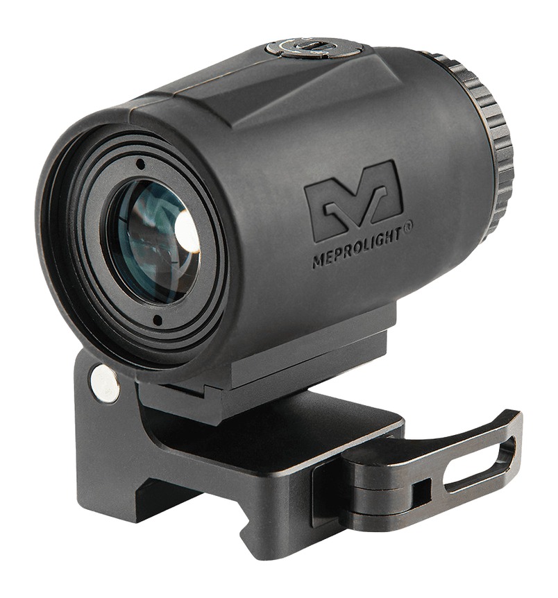 Mepro MMX4 4x Micro Magnifier w Integrated Side Flip Adaptor