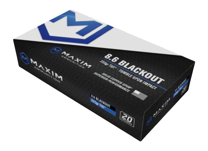 MAXIM MXM-49150 8.6BO 235GR TUI SBA 20/25