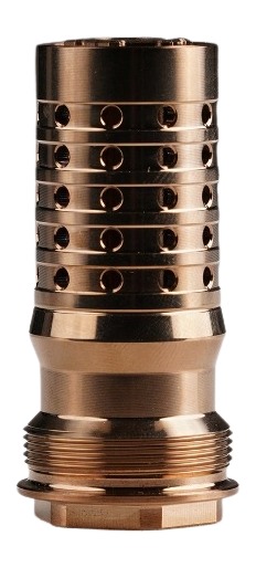 Q Rearend XL Cherry Bomb Muzzle Brake 5/8X24 90° Shoulder