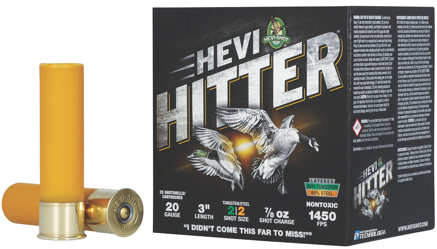 HEVI HS29022 HEVI-HITTER 20G 3" 7/8OZ 2 25/10