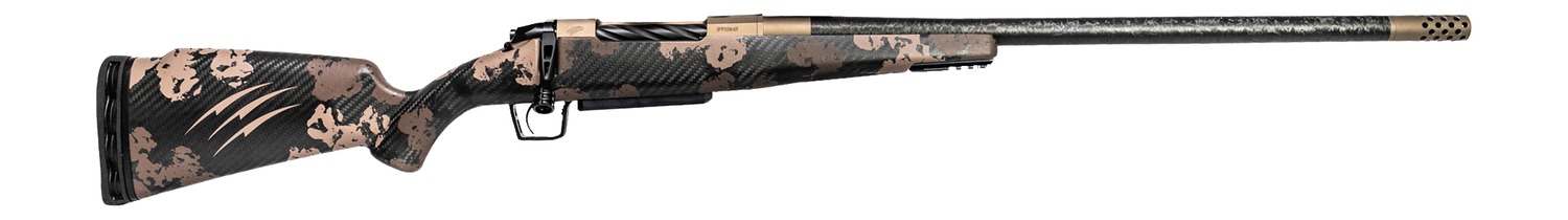 Fierce Firearms ROGSCX22CM20BRS Carbon Rogue XP 22 Creedmoor 3+1 20" Carbon Fiber Match Grade Threaded Barrel, Smoked Bronze Cerakote Steel Drilled & Tapped Receiver, BiPod Rail Forend, Sonora Ambush