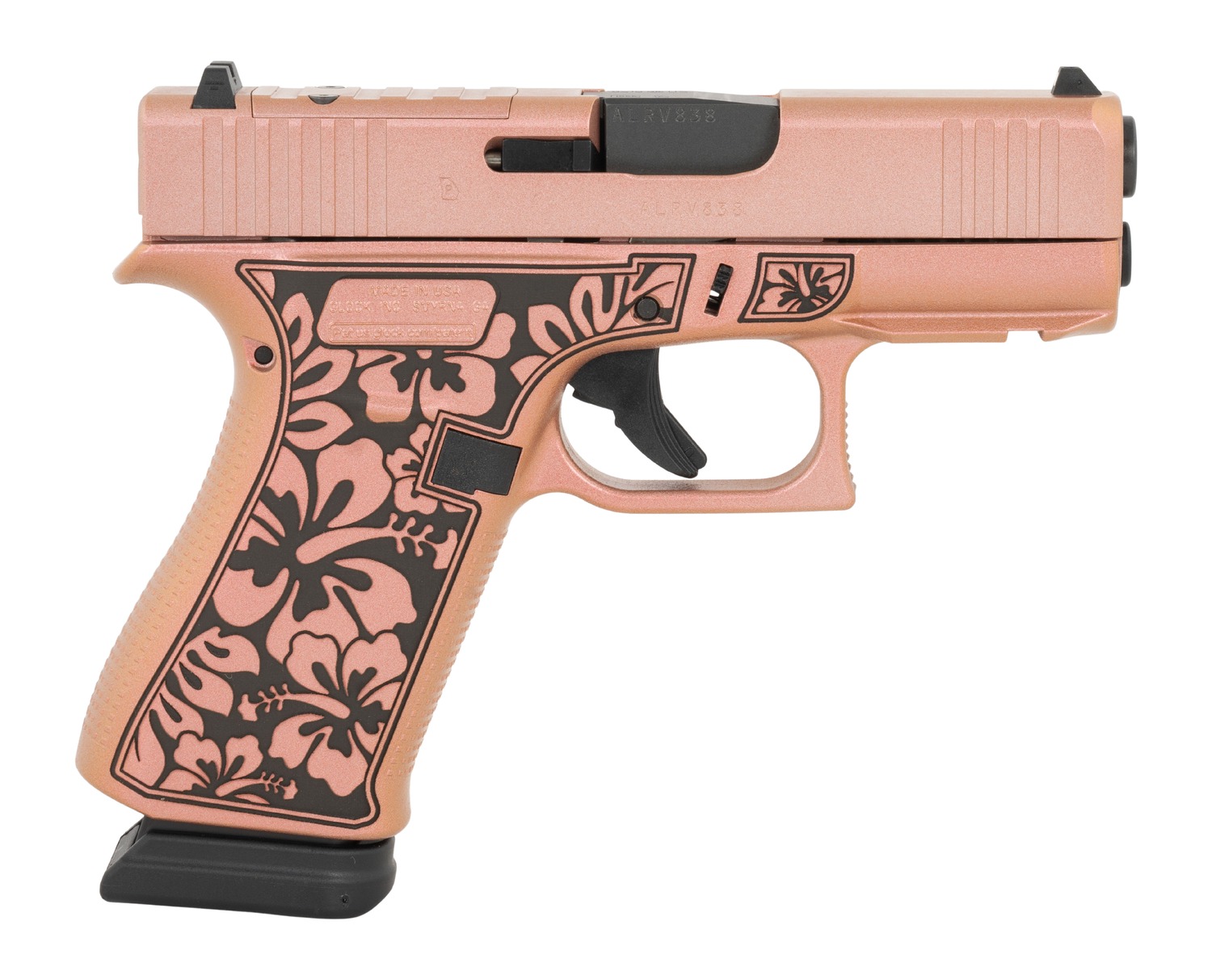 Glock UX4350204R15NORHCHIM G43X 9mm Luger 15+1 3.41" Steel Serrated Slide Ambidextrous