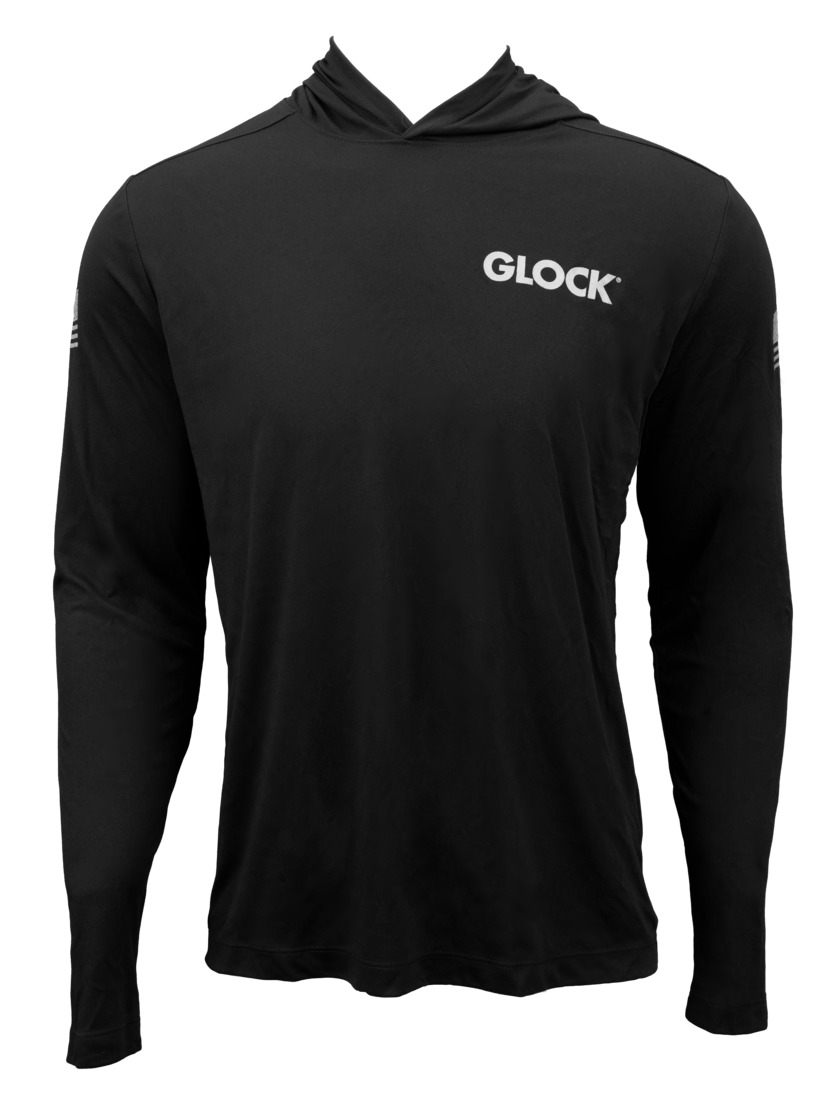 GLK AP96412 HOODED PERFORMANCE SHIRT XL BLK