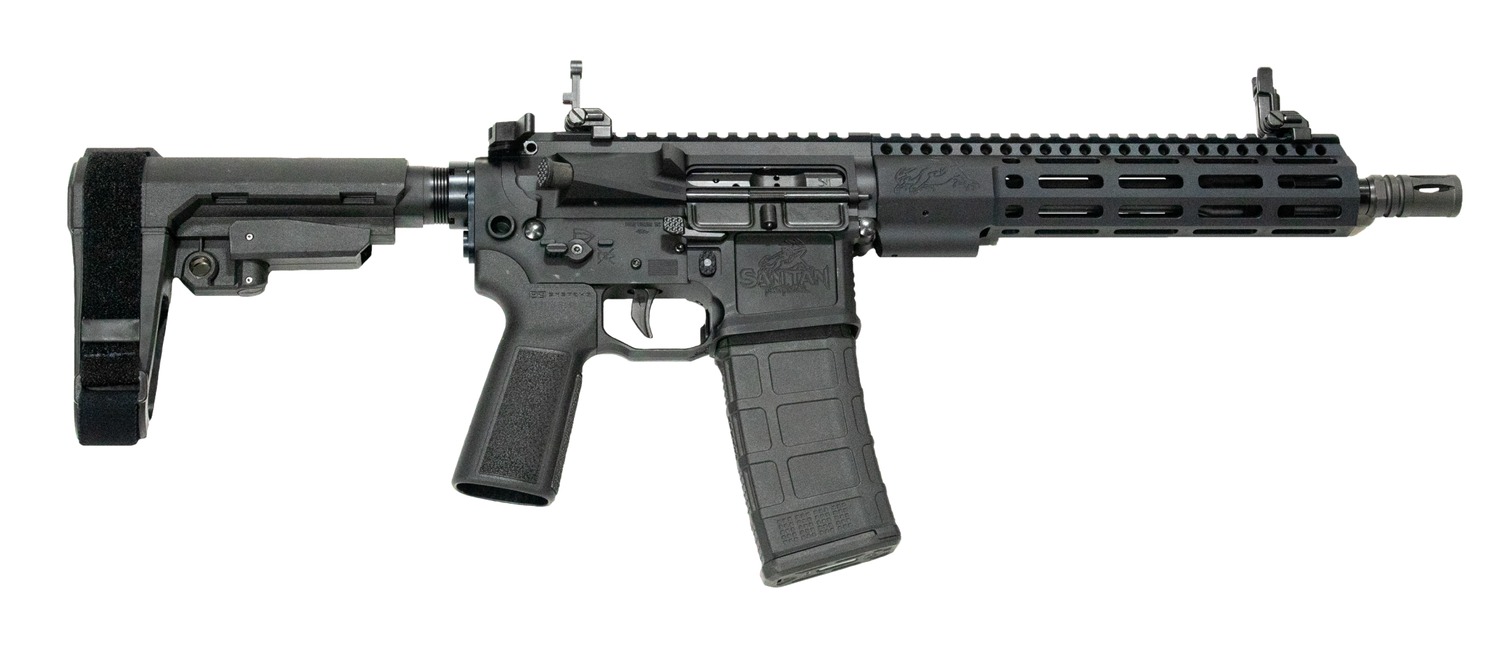 San Tan Tactical STT-F-PSP-10 Defender 5.56 NATO 10.50" Black Polymer SB Tactical SBA3 Brace