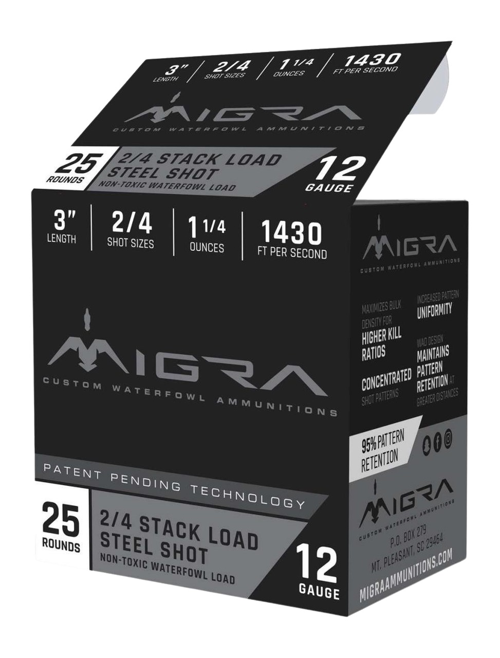 Migra Ammunitions LLC 12 ga - 2A in MD view 2