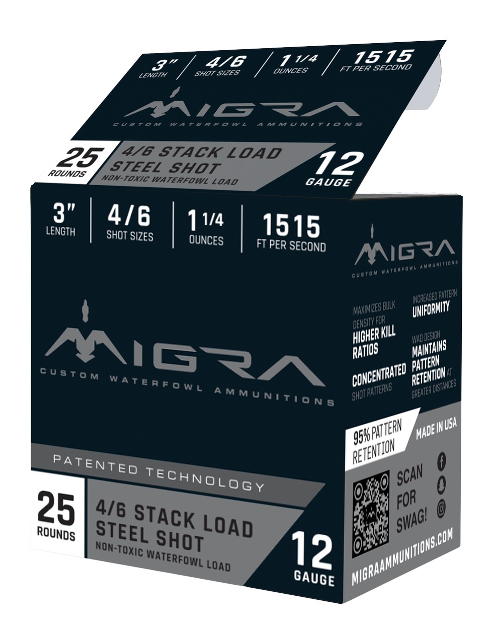 Migra Ammunitions LLC 12 ga - 2A in MD view 2