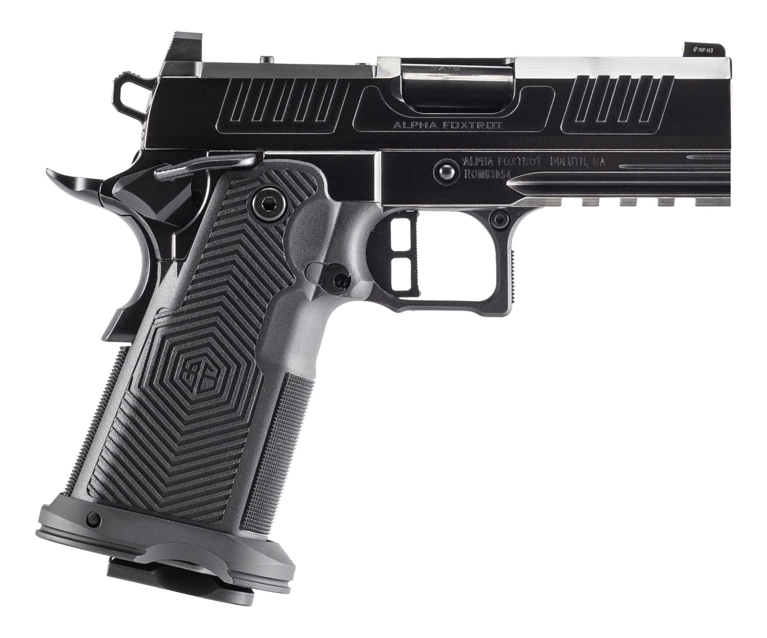 Alpha Foxtrot AA39X1QID-PDBK19 AF1911 Romulus 9mm Luger 3.50"