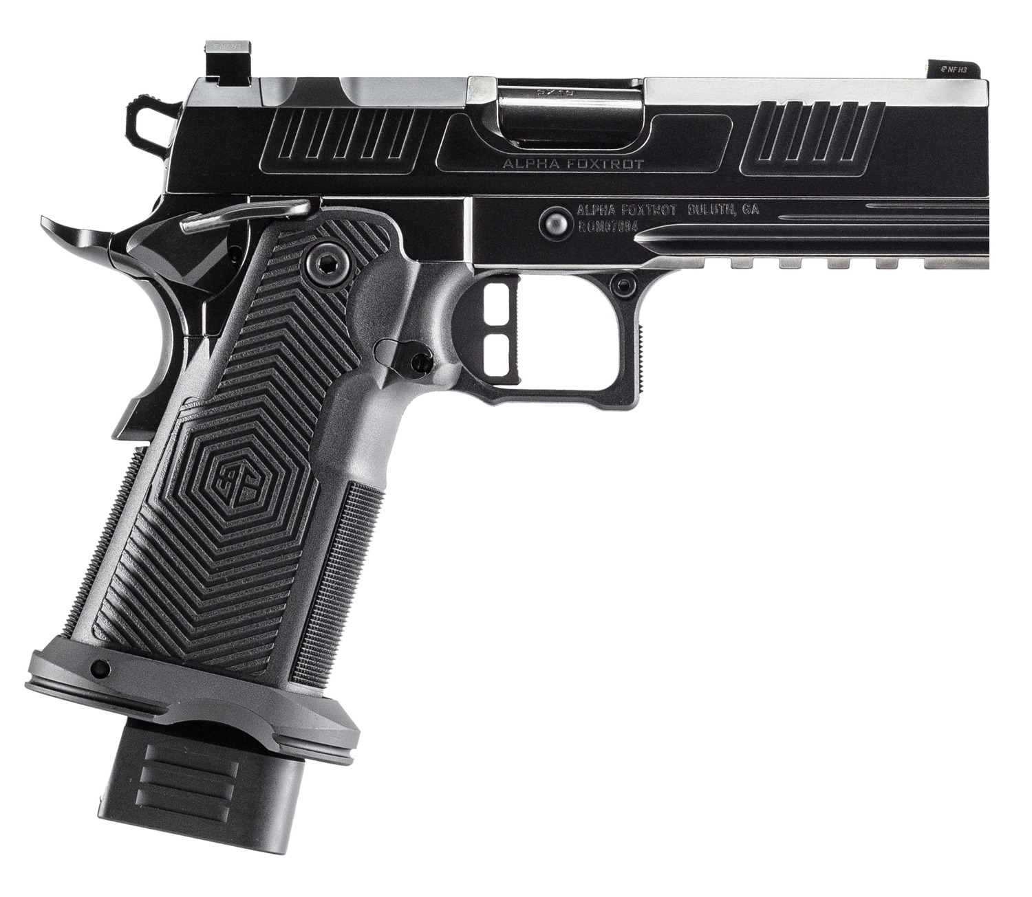 Alpha Foxtrot AA39X1CMD-PDBK19 AF1911 Romulus 9mm Luger 4.25"