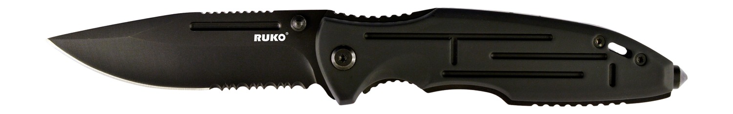 RUKO RUK0153 440A 3-1/2"BLK ANODIZED FOLDING