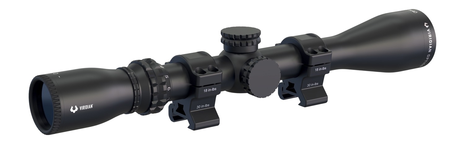 VIR 981-0203 VENTA 3-9X40 W/ RINGS BLK