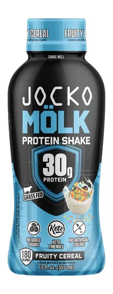 JOCKO 29243 MOLK RTD FRUITY CEREAL PROTEIN 12PK