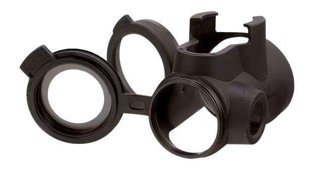 Trijicon MRO Cover-Clear Lens Flip Cap - Purple Mountain Arm view 4