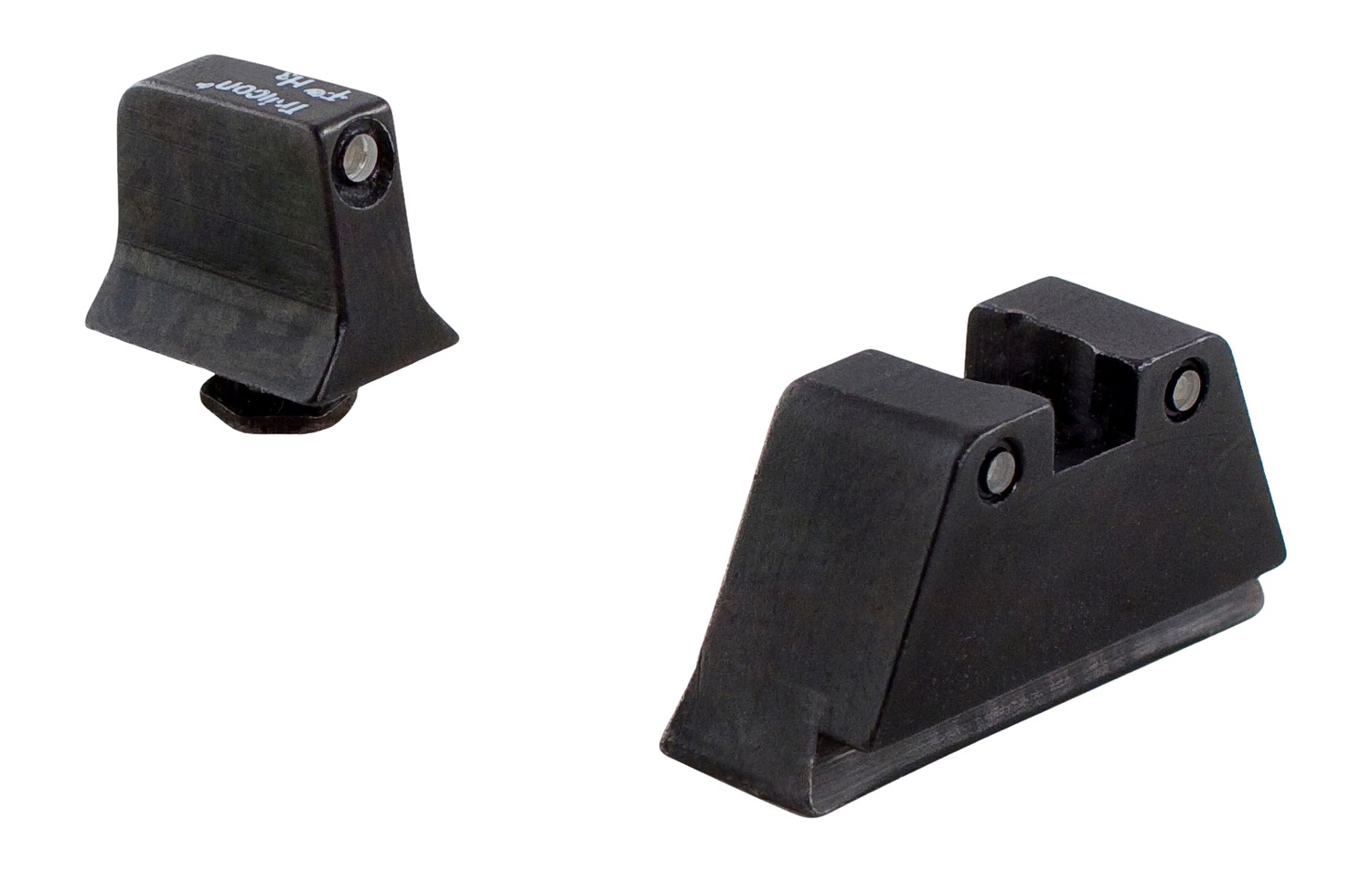Trijicon Bright & Tough Suppressor Sight Set for Glock Standard Frames Green with Black Front and Rear