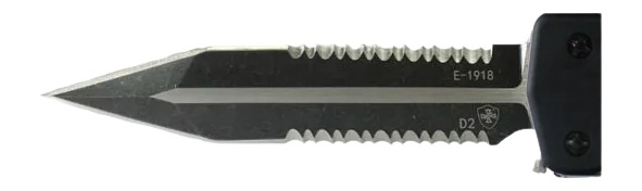 TEMP S3-BR-43-1 SML G3 ZINC BLK RUBBER DAGGER SER