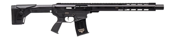 Panzer Arms PAAR12BLF AR12 G5 12 Gauge Semi-Auto 3" 5+1 18.50" Black Cerakote Aluminum/Polymer Receiver w/Picatinny Rail, M-LOK Handguards, Black Synthetic Stock