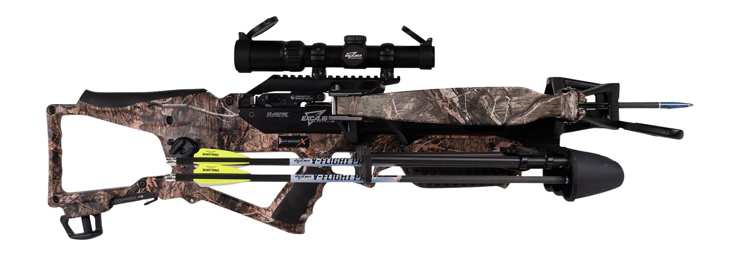 Excalibur Hybrid X Crossbow Package with Soft Case Mossy Oak DNA