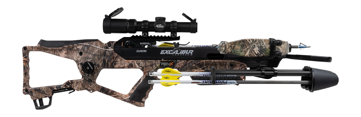 Excalibur REVX Crossbow Mossy Oak DNA Overwatch Scope